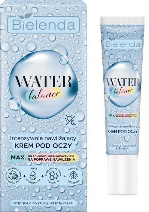 Bielenda Intensyviai drėkinantis paakių kremas Vanduo Balance 15ml