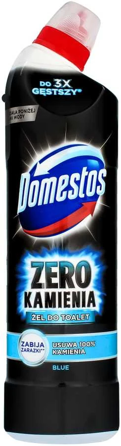 Dezinfekcinis WC valiklis DOMESTOS Zero Limescale Mėlyna, 750 ml