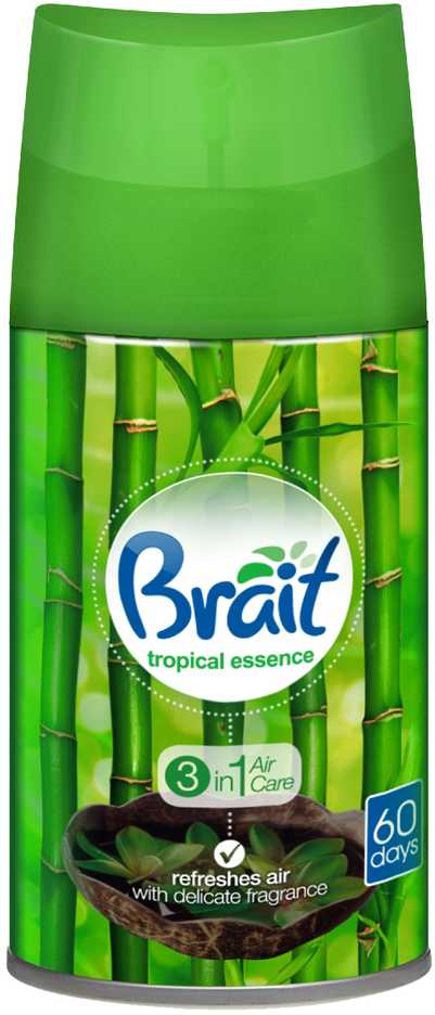 Dramers Automatinio oro gaiviklio pakeitimas Brait Tropical Essence 250ml