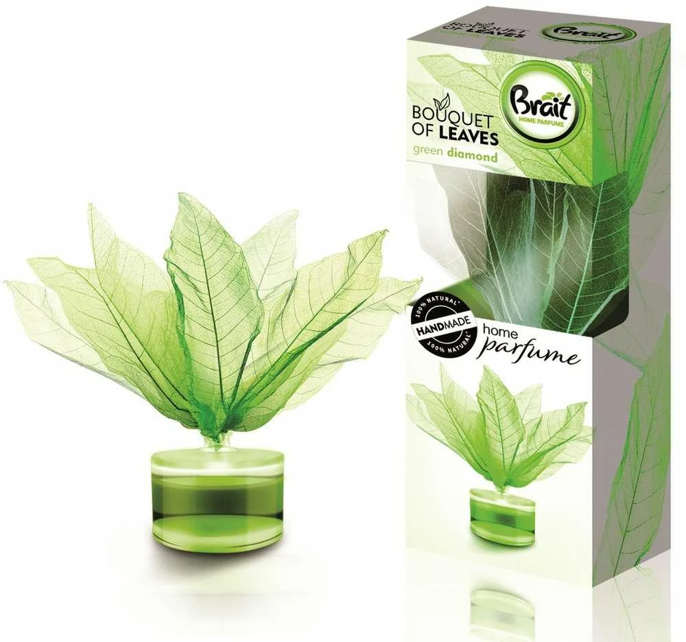 Aromatinių žiedlapių puokštė Brait Žalias Diamond 50ml