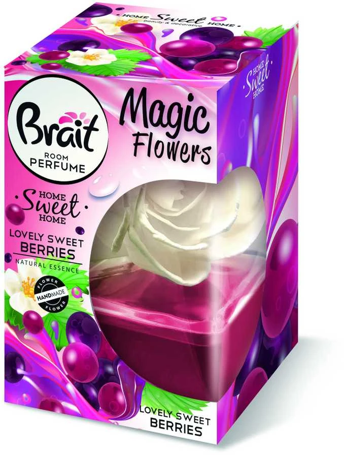 Dramers Dekoratyvinis garuojantis oro gaiviklis Brait Sweet Berries 75ml