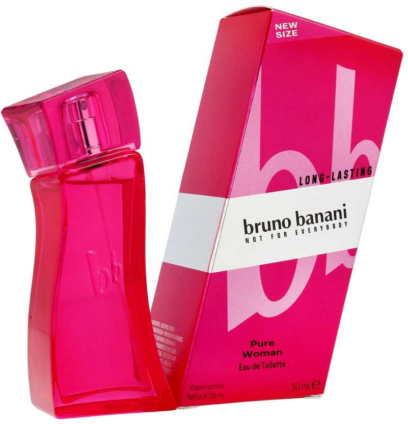 Bruno Banani Pure Woman EDT tualetinis vanduo moterims, 30 ml