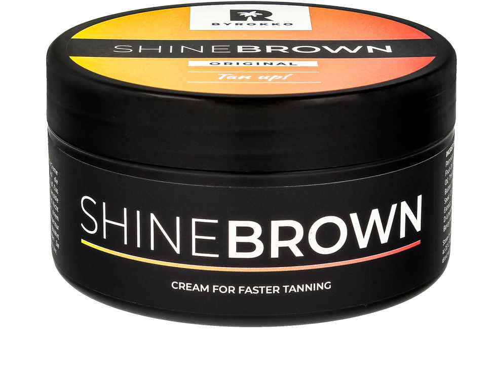 Byrokko Shine Brown Original Sun Losjonas kūnui