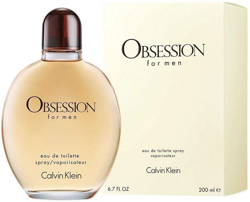 Kvepalai vyrams Calvin Klein Obsession For Men EDT, 200 ml