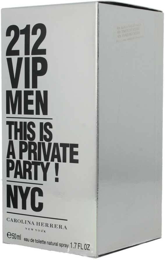 Carolina Herrera 212 Vip Men Eau De Toilette Purškiklis, 50 ml