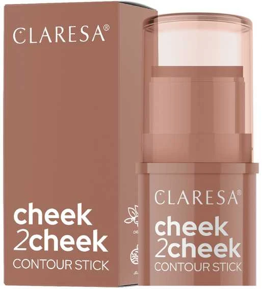 Claresa Cheek 2 Cheek Contour Stick 02 Milk Choco, 5,5 g