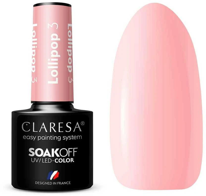 Activeshop Claresa Soak Off UV/LED Lollipop 3, 5 g