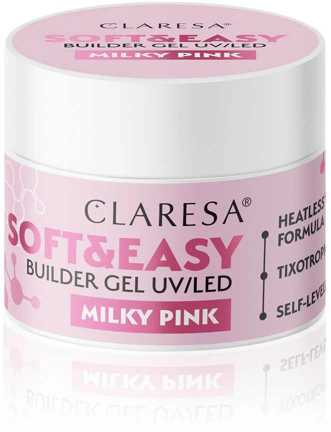 Activeshop Claresa statybinis gelis soft&easy, pieno baltumo 45g