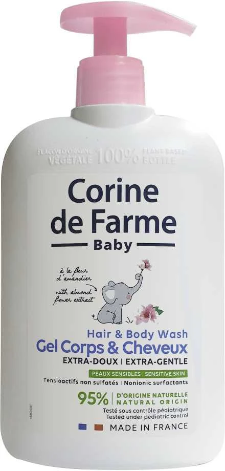 Corine de Farme BeBe Itin subtilus migdolų gelis 2in1
