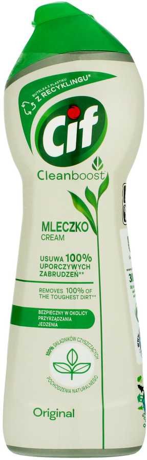 CREAM CIF Kreminis Original Valomasis pienas su mikrokristalais 300g
