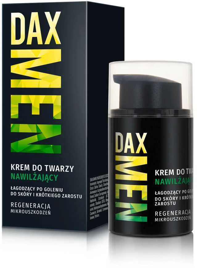 DAX drėkinamasis veido kremas vyrams 50ml