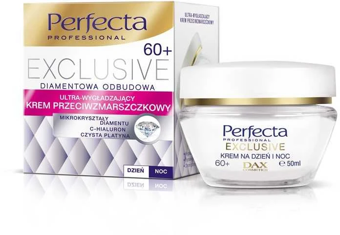 DAX Apsaugantis veido kremas nuo raukšlių Perfecta Exclusive 60+ 50 ml