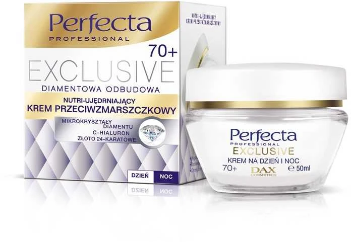 DAX Exclusive 70+ Nutri stangrinamasis kremas nuo raukšlių dienai ir nakčiai 50ml