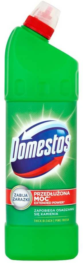 Tualeto Valiklis - Domestos Pušis 1L Pakuotė po 12