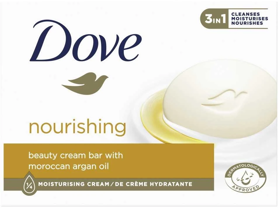 Dove maitininantis Beauty Kreminis Bar Bar Soap