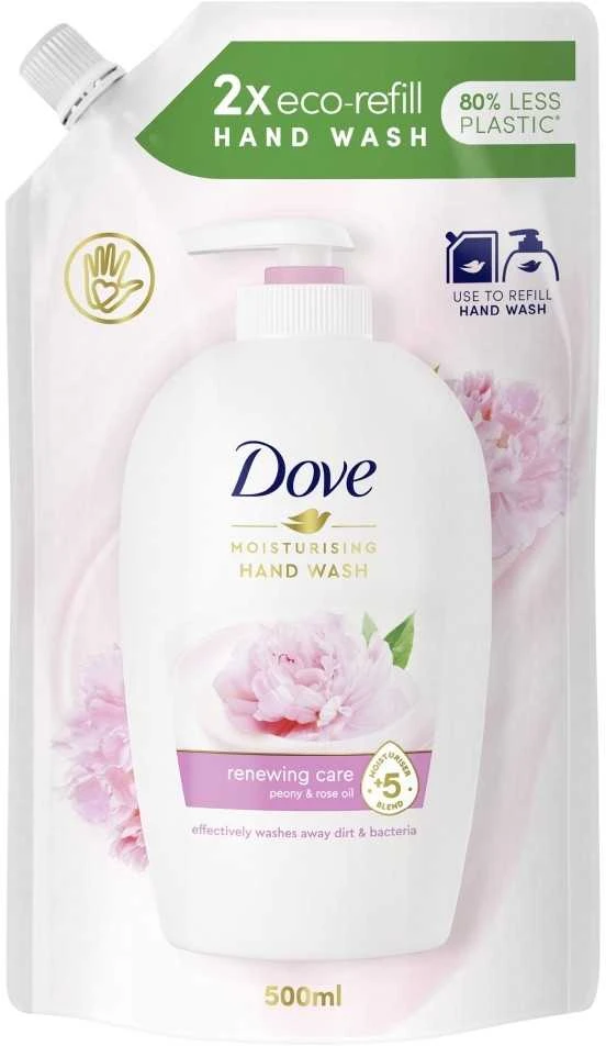 Dove Renewing Care Moisturising Rankų muilas Liquid Soap