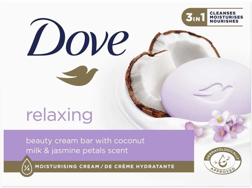 Dove Relaxing Beauty Kreminis Barbarinis muilas