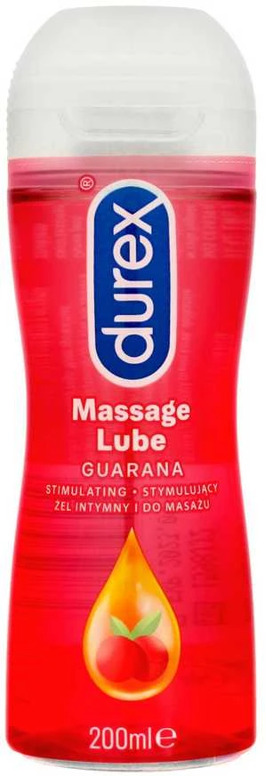 Durex Guarana intymios ir masažo gelis stimuliuojantis 200ml