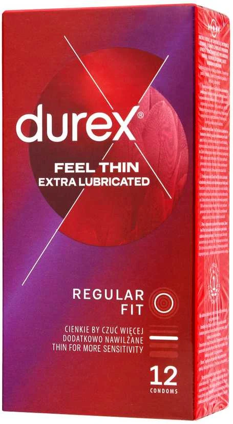 Durex Prezervatyvai Fetherlite Elite 12 vnt