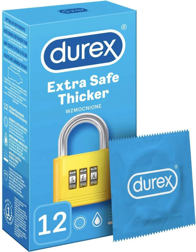 „Durex Extra Safe A12“ prezervatyvai