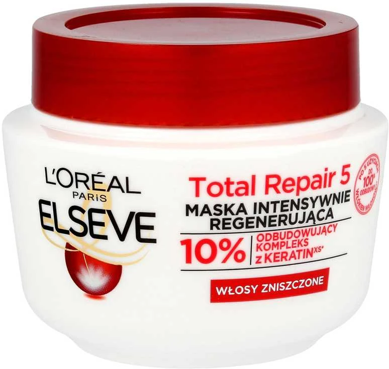 Kondicionierius L'Oreal Paris Elseve Total Repair 5 (Moterims; 300 ml; 350 g)