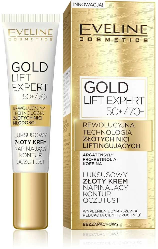 Eveline Cosmetics Eveline Gold Lift paakių kremas 15 ml