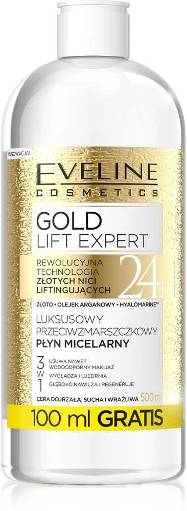 „Eveline Cosmetics“ aukso liftingo ekspertas, 500 ml