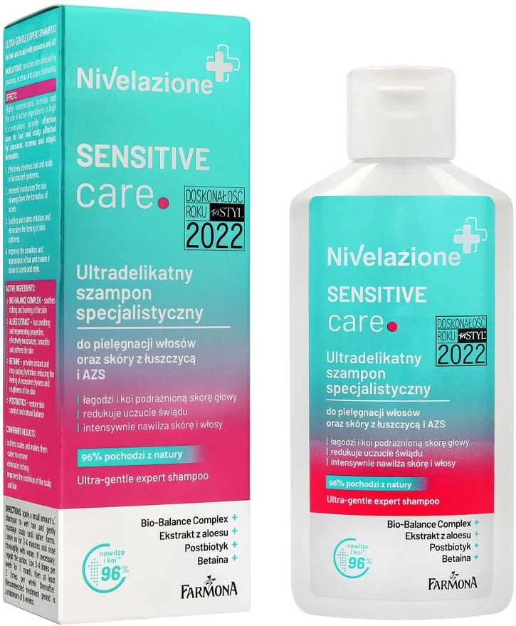 Farmona Nivelazione itin subtilus šampūnas skirtas plaukų ir odos priežiūrai sergant psoriaze ir atopiniu dermatitu 100m
