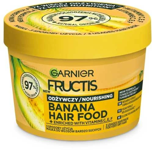 Garnier Fructis Banana Hair Food, 400 ml