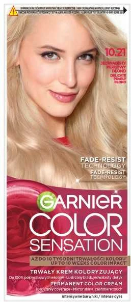 Garnier Color Sensation 10.21 plaukų dažų pakuotė