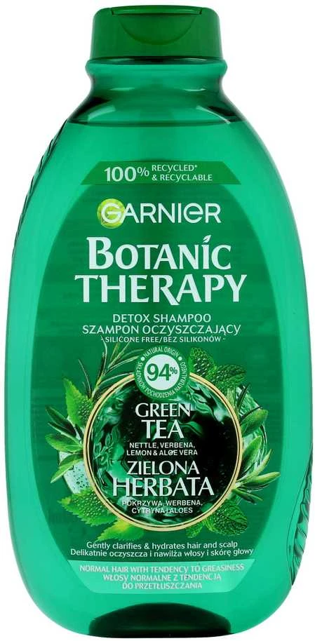 „Garnier Botanic Therapy“ žalioji arbata su eukaliptu ir citrusiniais vaisiais, 400 ml