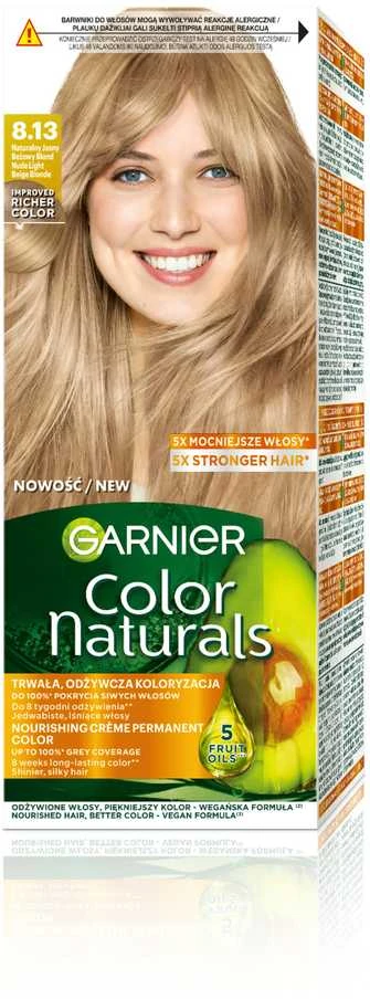 Garnier Color Naturals 8.13 dažų pakuotė