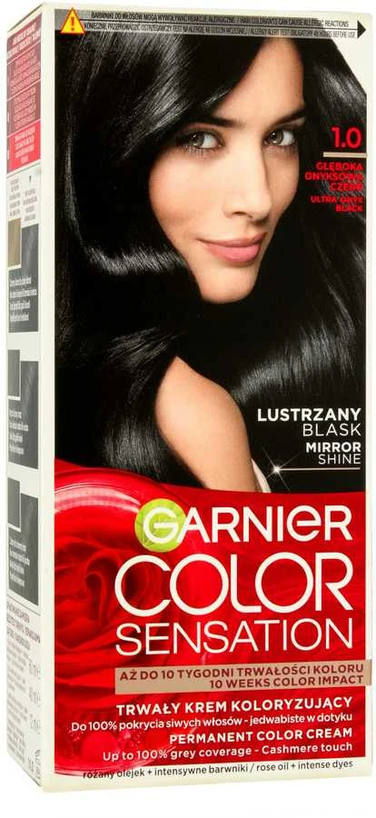 Garnier Color Sensation 1.0 pakuotės priekinė pusė