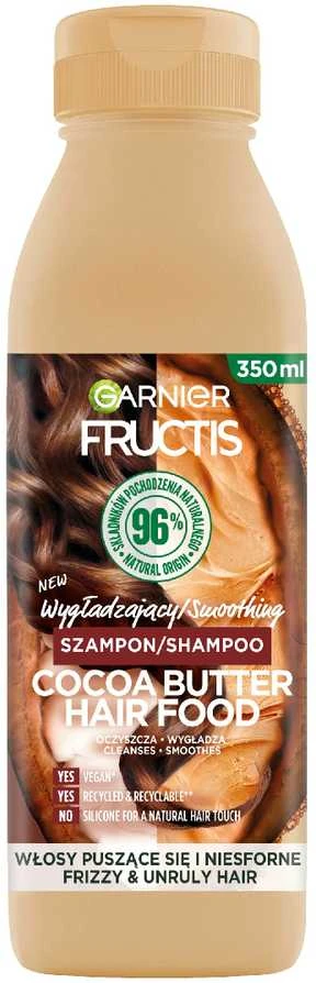 Garnier Fructis Cocoa Butter plaukų šampūnas, 350 ml