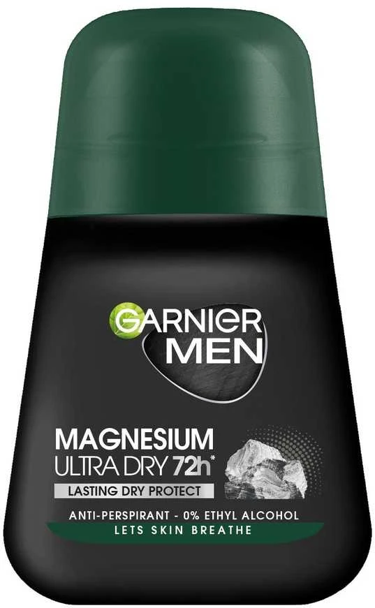 Garnier Men Magnesium Ultra Dry 72h, 50 ml