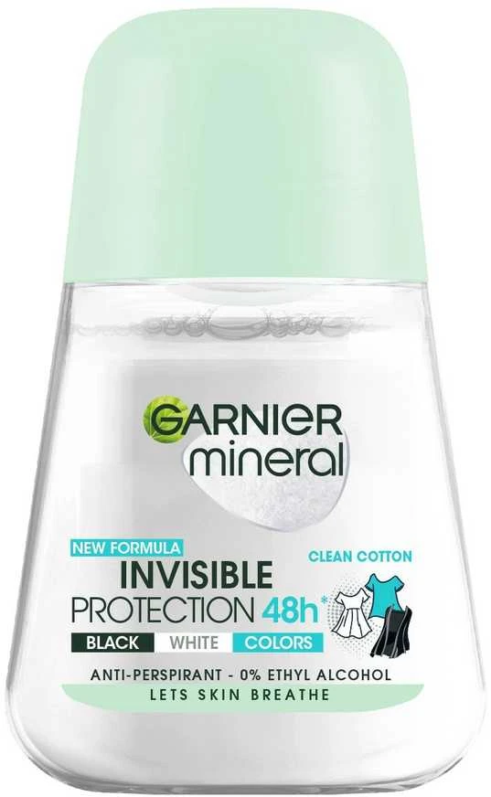 Garnier Mineral rutulinis dezodorantas su žaliu dangteliu