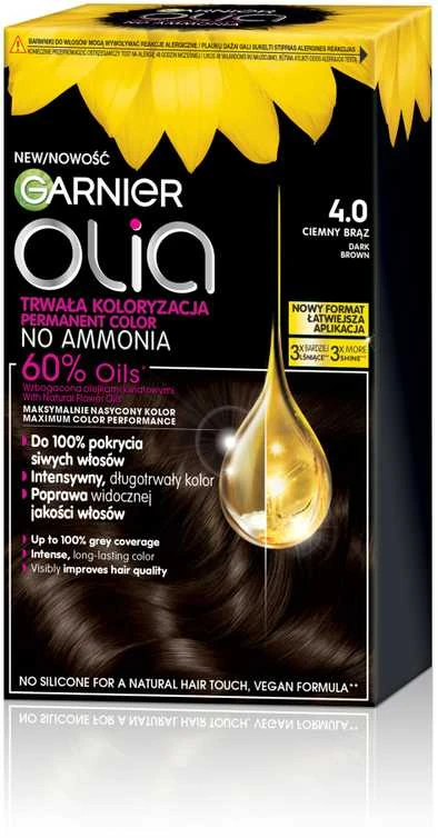 Garnier Olia 4.0 dažų pakuotės vaizdas