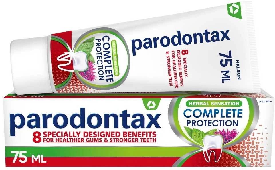 PARODONTAX Complete Protection dantų pasta Herbal Sensation 75 ml