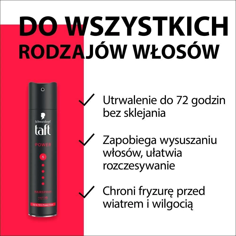Schwarzkopf Taft Power Plaukų lakas moterims, 250 ml