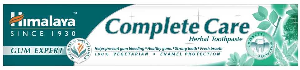 Himalaya Herbals Vaistažolių dantų pasta Complete Care Gum Expert, Himalaya, 75ml