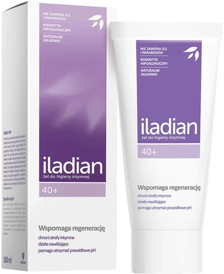 Iladian gelis intymiai higienai 40+ 180ml