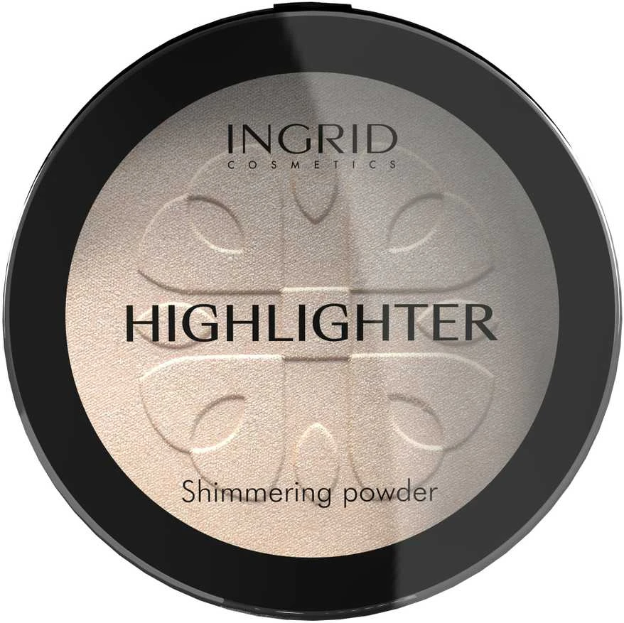 Švytėjimą suteikianti pudra Ingrid Cosmetics HD Beauty Innovation Shimmer, 25 g