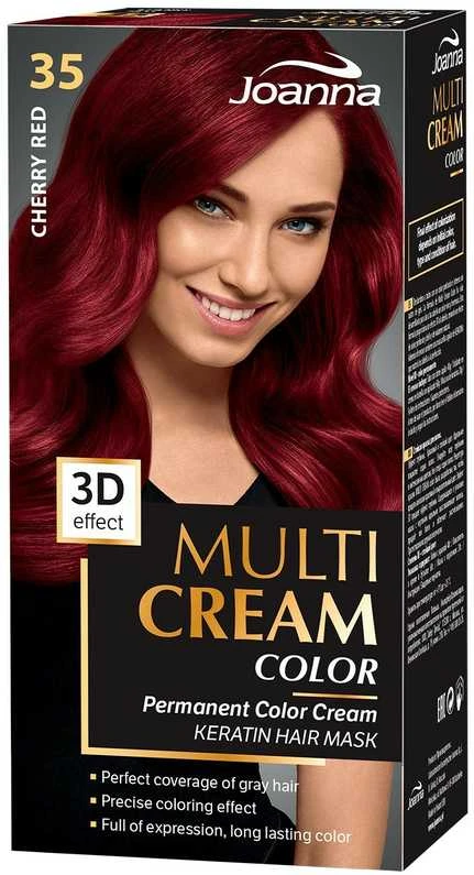 Joanna Multi kreminis Color 35 Cherry Raudona
