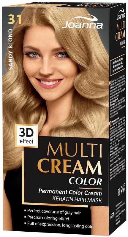 Joanna Multi Kreminis Color 31 Smėlio spalvos Blond