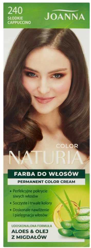 Plaukų dažai Joanna Naturia Color, 240 Saldi kapučino