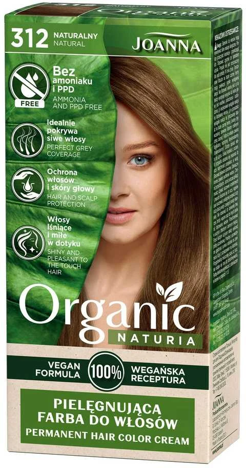 Joanna Naturia Organic 312 plaukų dažų pakuotė