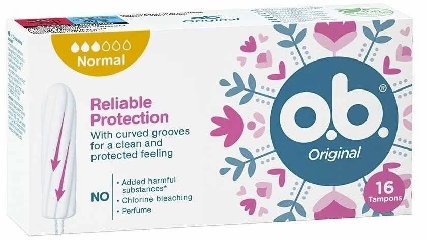 Tamponai O.B. Original Normal 16vnt