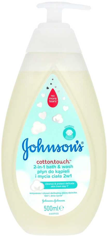 Johnsons Johnson & Johnson Johnson´s CottonTouch 2-in-1 Bath & Wash Dušo želė vaikams, 500 ml