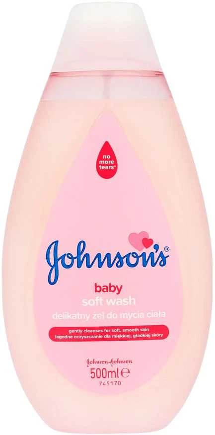 Johnson & Johnson Johnson´s Baby Soft Wash Dušo želė vaikams, 500 ml