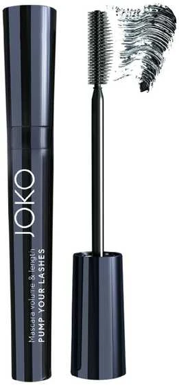 Blakstienų tušas JOKO_Make-Up Pump Your Lashes, Juodas, 9 ml